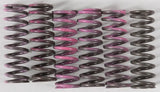 Coil springs in pink and gray for Hinson Clutch with high production tolerances