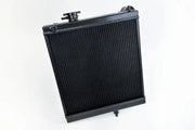 CSF 03-07 Mitsubishi Lancer EVO 7/8/9 1/2 Size Radiator - Black - Cooling