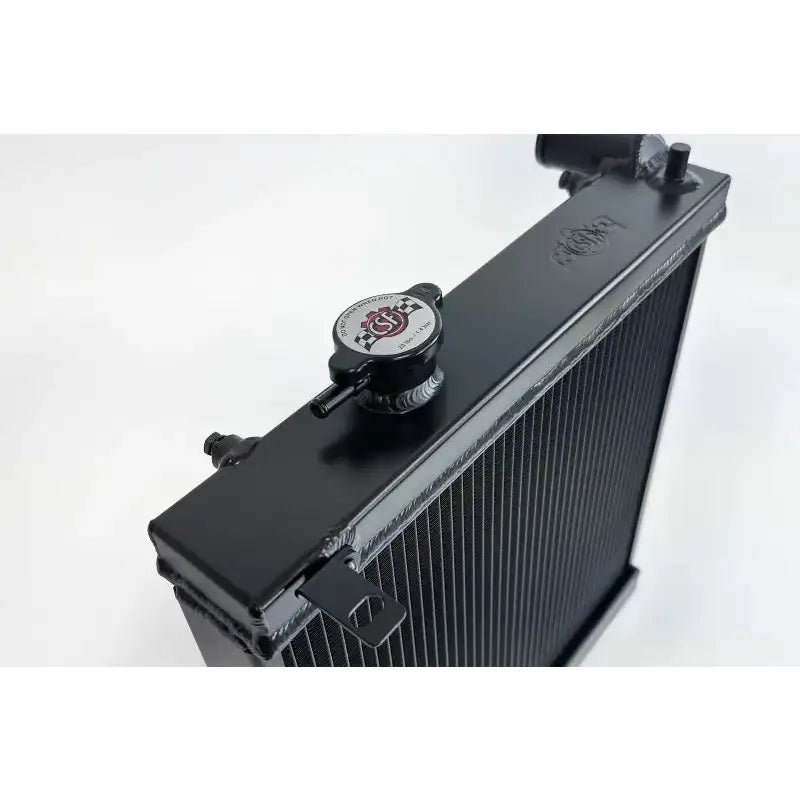 CSF 03-07 Mitsubishi Lancer EVO 7/8/9 1/2 Size Radiator - Black - Cooling