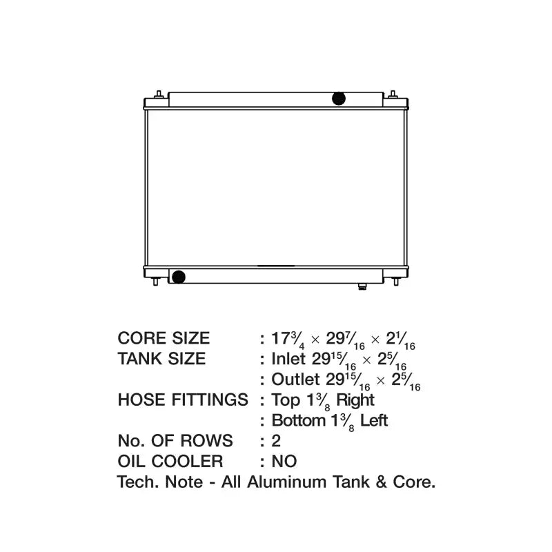 CSF 7041 CSF 08-18 Nissan GT-R Radiator