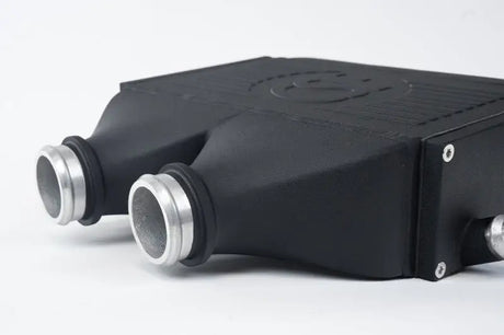 CSF 2014 + BMW M3/M4 (F8X) Top Mount Charge-Air-Cooler - Crinkle Black - Truck & Automotive