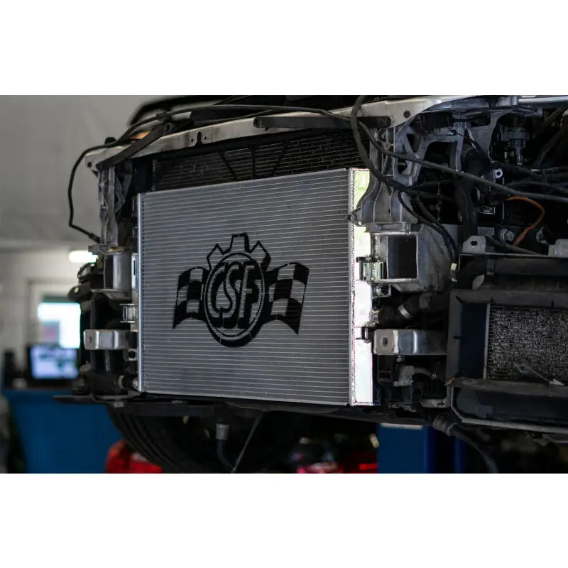 CSF 8088 CSF 2015+ Mercedes Benz C63 AMG (W205) Front Mount Heat Exchanger w/Rock Guard
