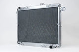 Silver aluminum radiator for Toyota Land Cruiser and Lexus LX470 upgrade