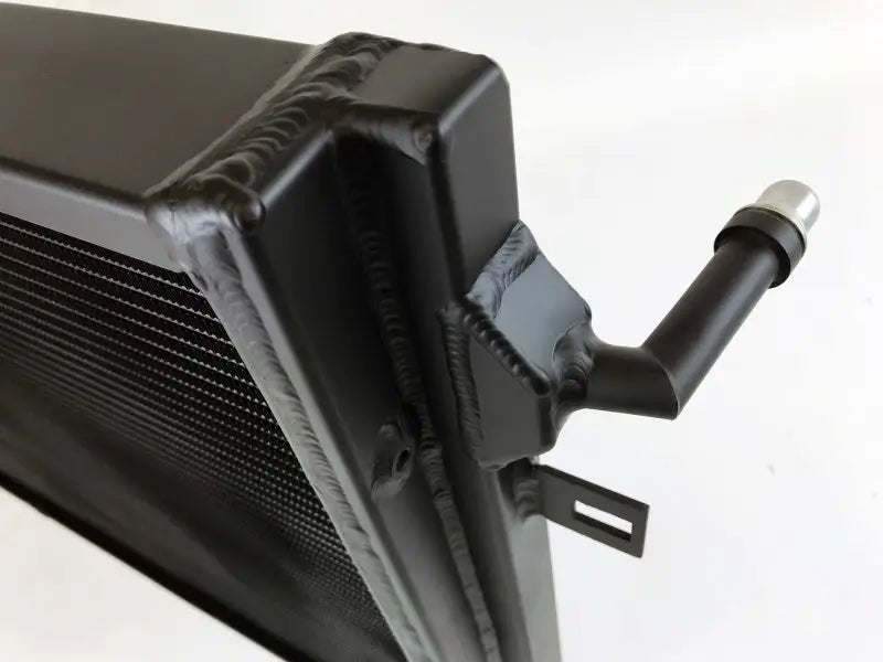 CSF BMW B58/B48 Front Mount Triple-Pass Heat Exchanger w/Rock Guard - Black - Truck & Automotive