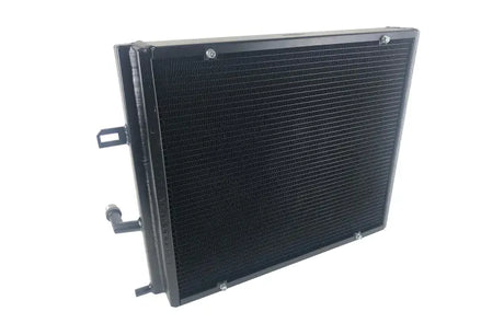 CSF BMW B58/B48 Front Mount Triple-Pass Heat Exchanger w/Rock Guard - Black - Truck & Automotive