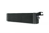 Black intercooler with mounting bracket for CSF BMW E30 DTM race style oil cooler