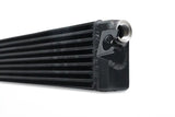 Black aluminum intercooler from CSF BMW E30 DTM race style oil cooler setup