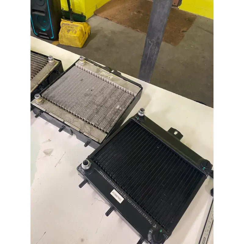 CSF 8258 CSF BMW F8X M3/M4/M2C Auxiliary Radiators w/ Rock Guards (Sold Individually - Fits Left and Right