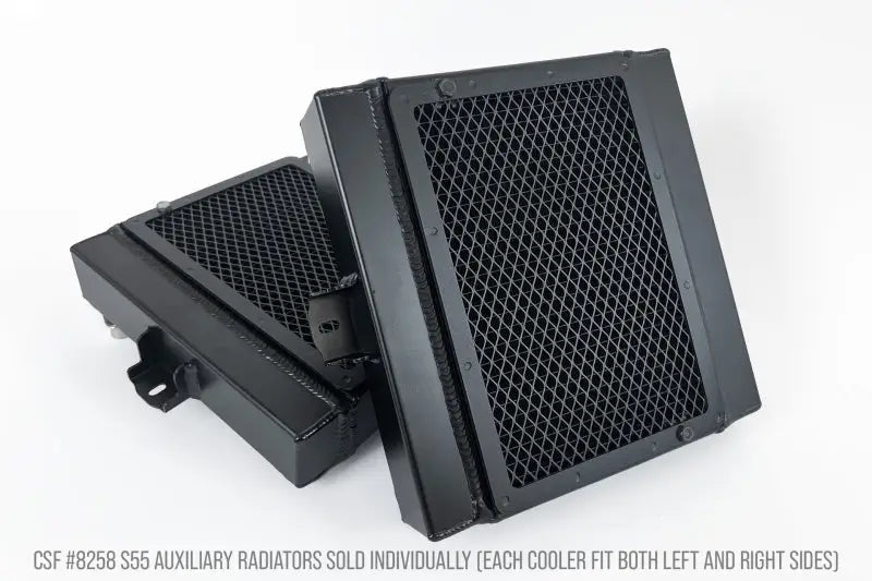 CSF BMW F8X M3/M4/M2C Auxiliary Radiators w/ Rock Guards (Sold Individually - Fits Left and Right - Truck & Automotive