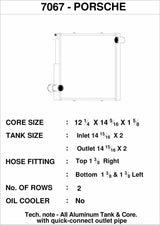 CSF Porsche 911 Carrera (991.1) / Boxster (981) / GT4 (991) - Right Side Radiator - Truck & Automotive