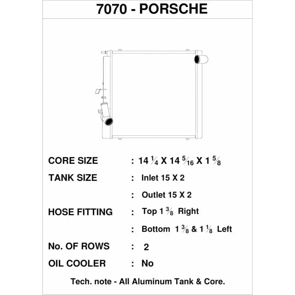 CSF Porsche 911 Carrera (991.2)/Turbo/GT3/GT3 RS (991) Right Side Radiator - Truck & Automotive