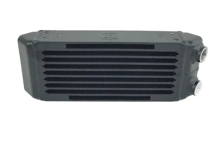 CSF Universal Dual-Pass Oil Cooler - M22 x 1.5 - 13in L 4.75in H 2.16in W - Truck & Automotive