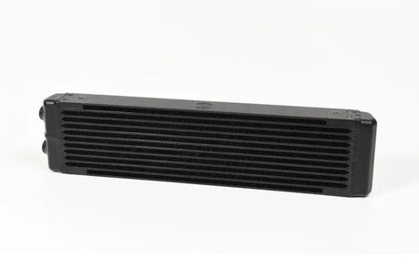 CSF Universal Dual-Pass Oil Cooler (RS Style) - M22 x 1.5 - 24in L 5.75in H 2.16in W - Truck & Automotive