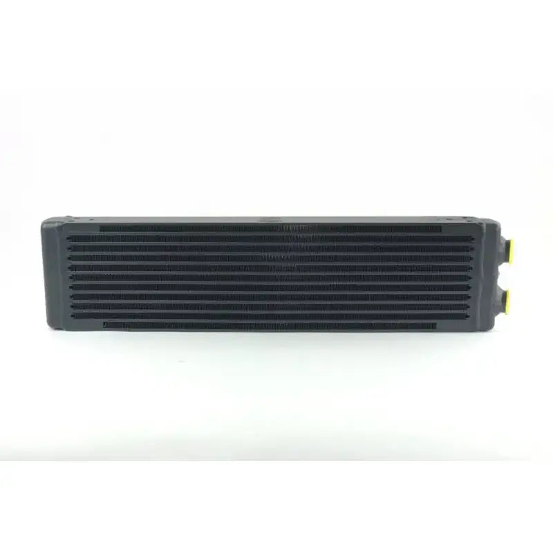 CSF Universal Dual-Pass Oil Cooler (RS Style) - M22 x 1.5 - 24in L 5.75in H 2.16in W - Truck & Automotive