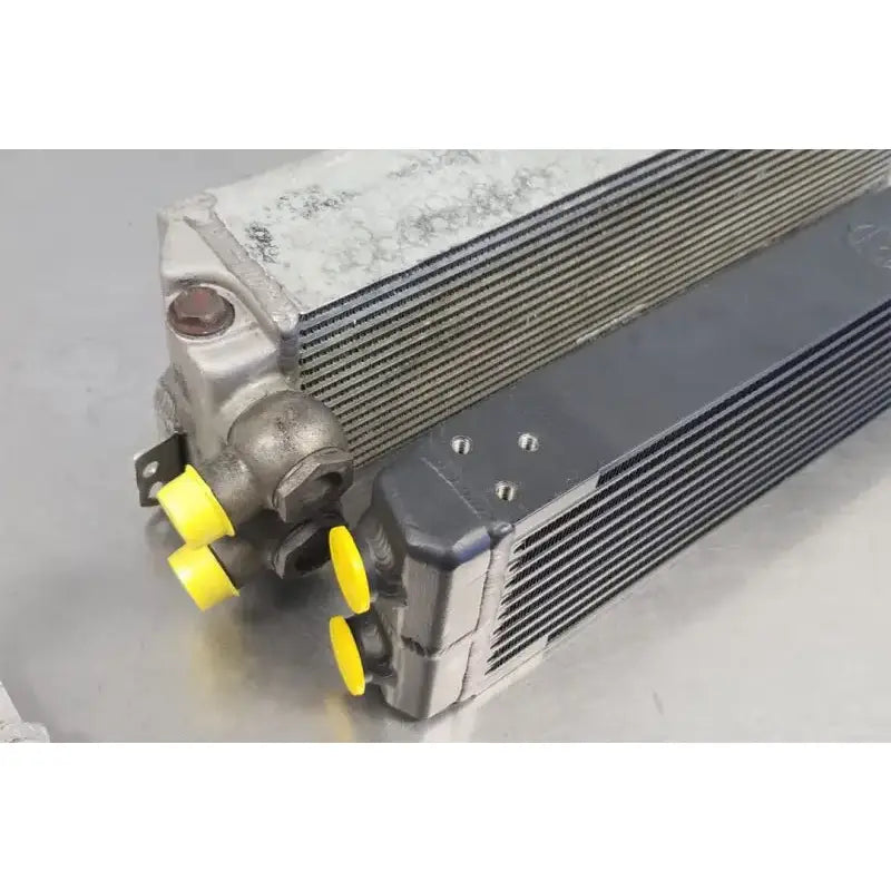 CSF Universal Dual-Pass Oil Cooler (RS Style) - M22 x 1.5 - 24in L 5.75in H 2.16in W - Truck & Automotive