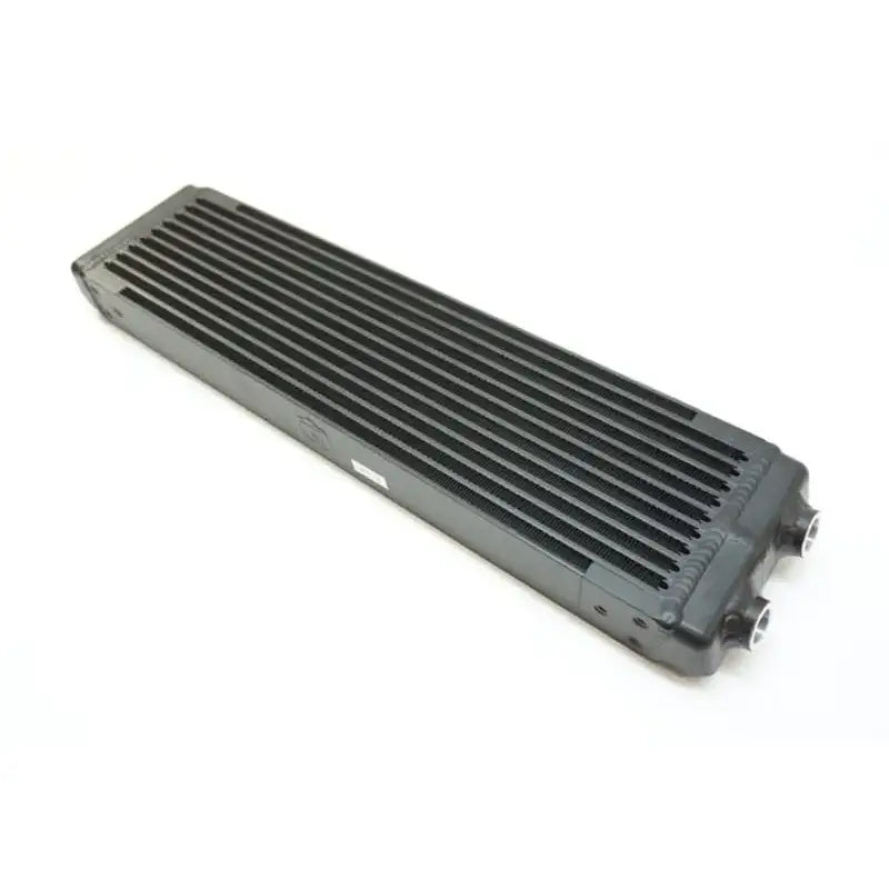 CSF Universal Dual-Pass Oil Cooler (RS Style) - M22 x 1.5 - 24in L 5.75in H 2.16in W - Truck & Automotive