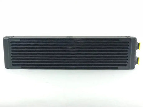 CSF Universal Dual-Pass Oil Cooler (RS Style) - M22 x 1.5 - 24in L 5.75in H 2.16in W - Truck & Automotive