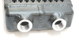 CSF Universal Dual-Pass Oil Cooler (RS Style) - M22 x 1.5 - 24in L 5.75in H 2.16in W - Truck & Automotive