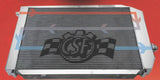 CSF Universal Triple Pass Dual Core Radiator w/AN Fittings - Truck & Automotive
