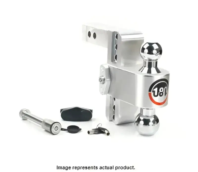 CTB6-2-KA Weigh Safe Turnover Ball 6’ Drop Hitch W/ 2’ - Trailer Mount