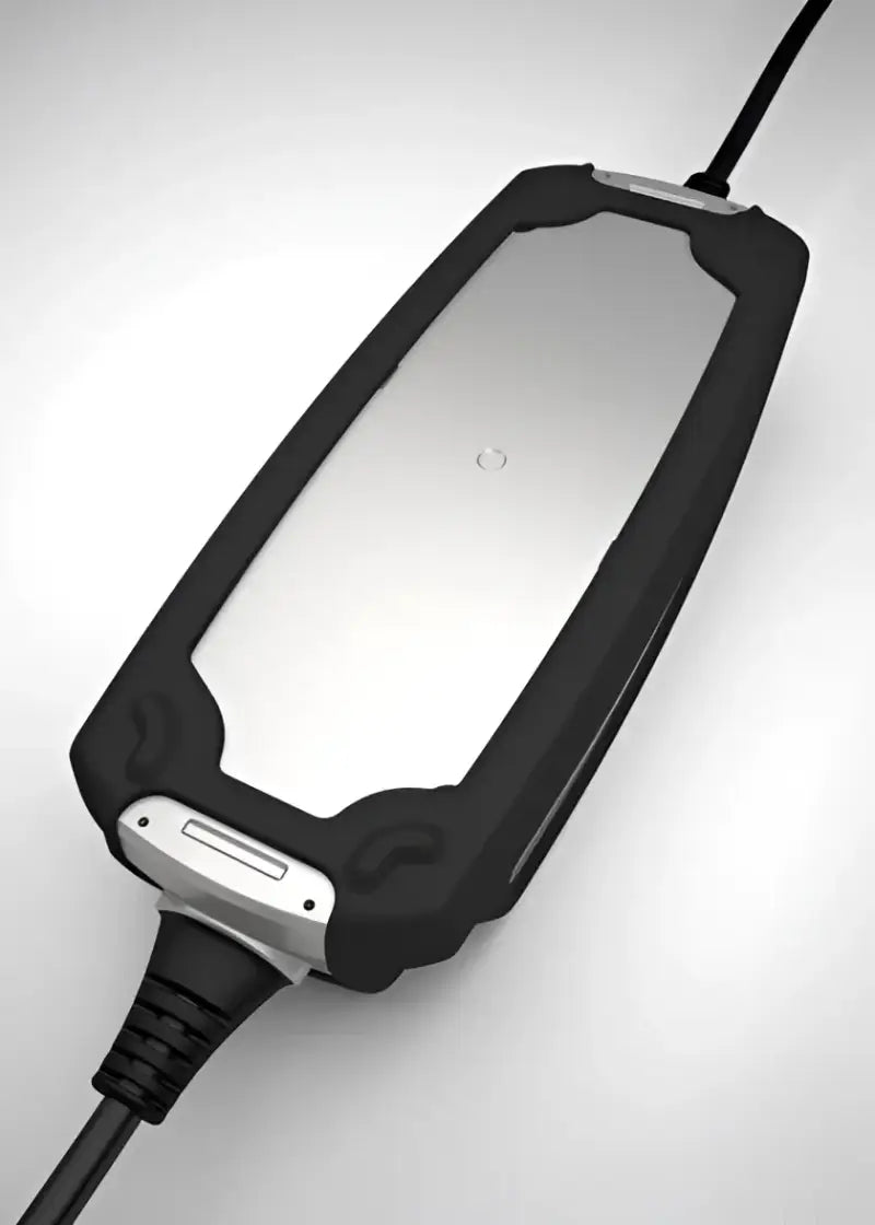 Black ctek accessory bumper-black with reflective screen and attached cable for ctek chargers