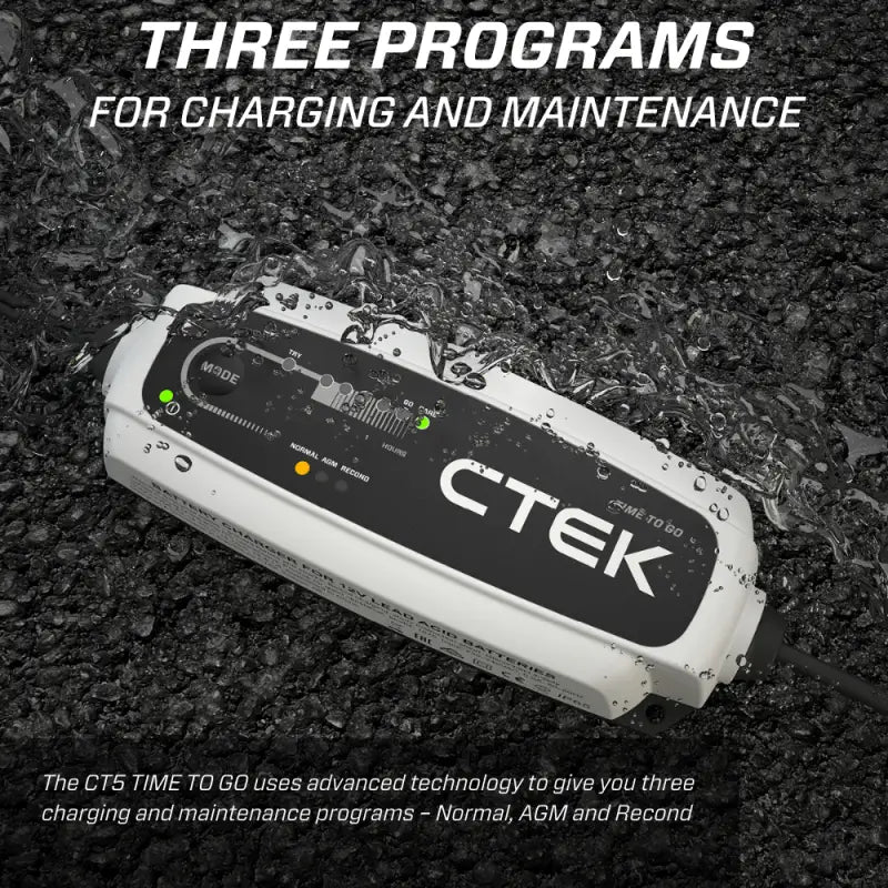 CTEK Battery Charger - CT5 Time To Go - 4.3A - Truck & Automotive