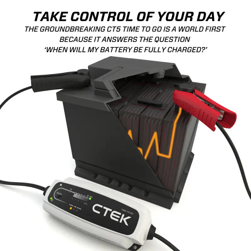 CTEK Battery Charger - CT5 Time To Go - 4.3A - Truck & Automotive