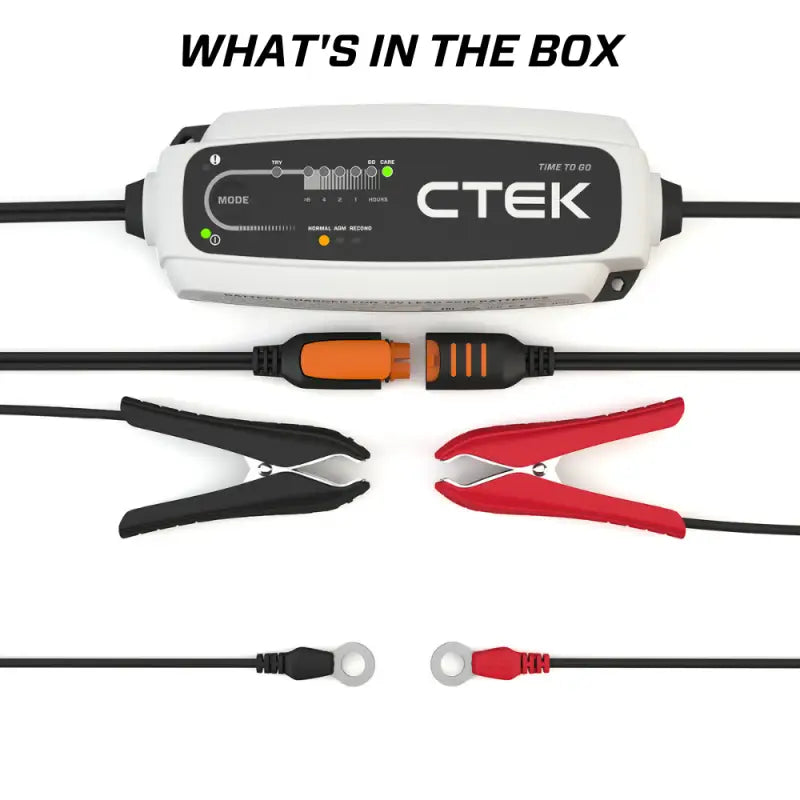 CTEK Battery Charger - CT5 Time To Go - 4.3A - Truck & Automotive
