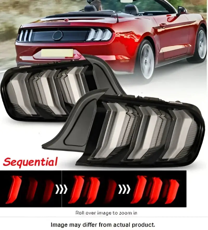 CTRNG0680-GBC Winjet Renegade 2018-2021 Ford Mustang Seq - Tail Light Assembly