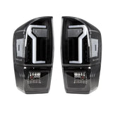 CTWJ-0466E-BC Winjet 2016-2019 Toyota Tacoma Led Tail L - Light Assembly