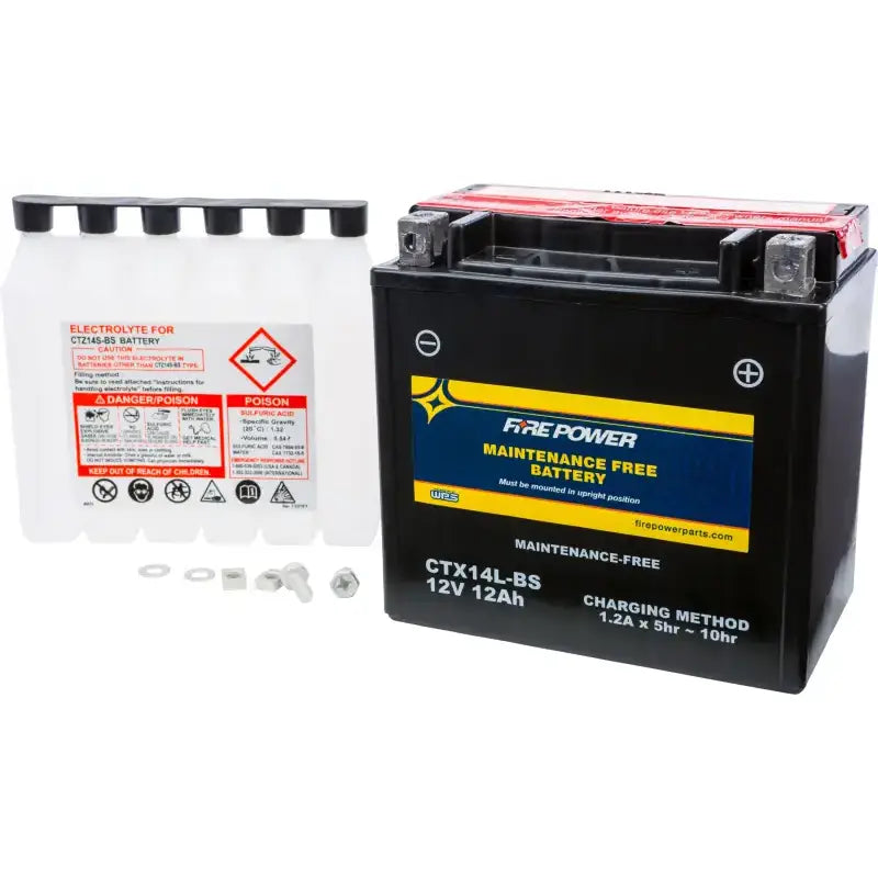 CTX14L-BS Battery Ctx14l Bs Maintenance Free 