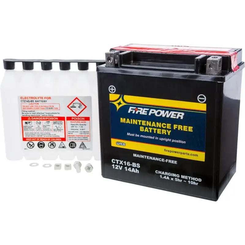 CTX16-BS Battery Ctx16 Bs Maintenance Free 