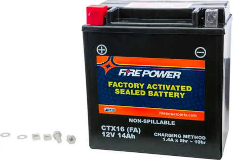 CTX16-BS (FA) Battery Ctx16 Sealed Factory Activated 