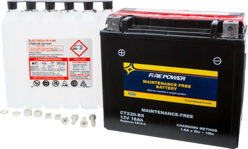 CTX20-BS Battery Ctx20 Bs Maintenance Free 