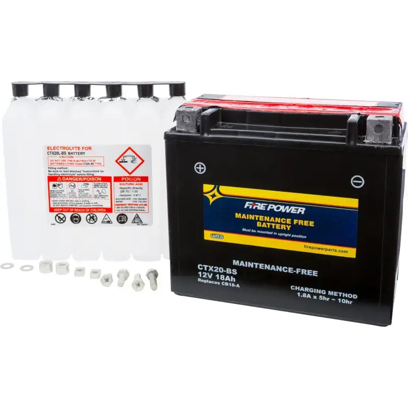 CTX20-BS Battery Ctx20 Bs Maintenance Free 