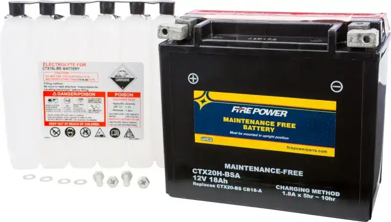 CTX20H-BSA Battery Ctx20h Bsa Maintenance Free 