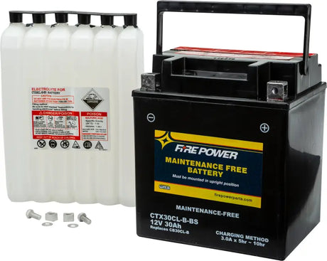 CTX30CL-B-BS Battery Ctx30cl B Bs Maintenance Free 