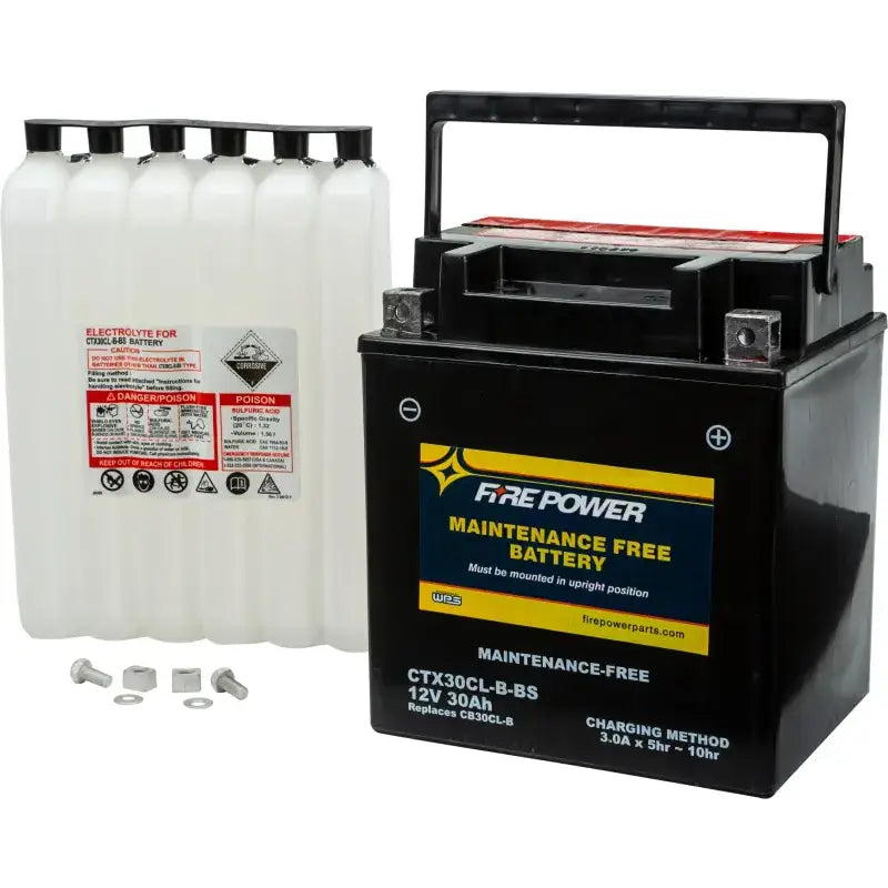 CTX30CL-B-BS Battery Ctx30cl B Bs Maintenance Free 
