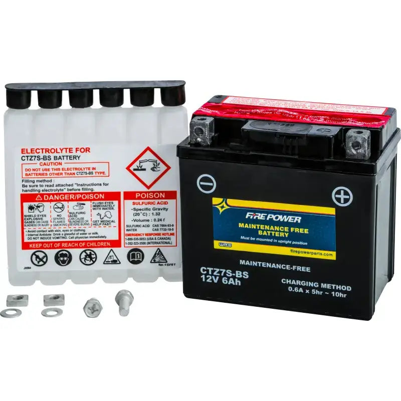 CTZ7S-BS Battery Ctz7s Bs Maintenance Free 