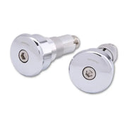 HIGHSIDER Curve Bar Ends Chrome Pair for Powersports