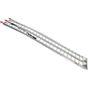 FIRE POWER Curved Aluminum Ramp 88" X 12" One Piece
