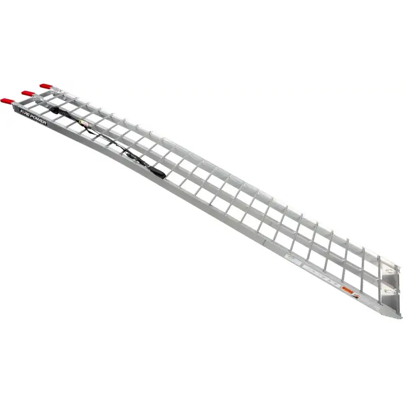 FIRE POWER Curved Aluminum Ramp 88" X 12" One Piece