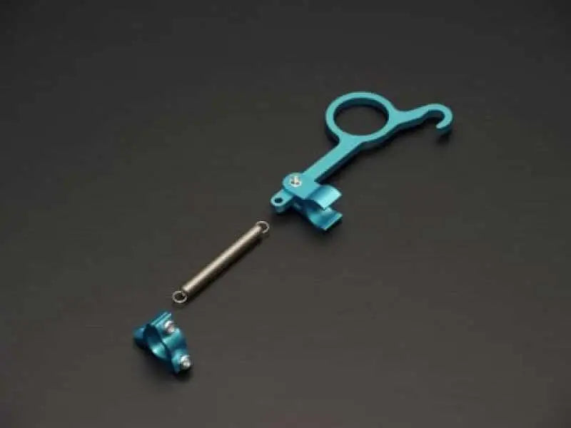 Turquoise metal spring-loaded dip stick stopper for Cusco Billet Aluminum Blue Anodized Oil Level Dip Stick Mechanism