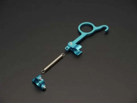 Turquoise metal spring-loaded dip stick stopper for Cusco Billet Aluminum Blue Anodized Oil Level Dip Stick Mechanism