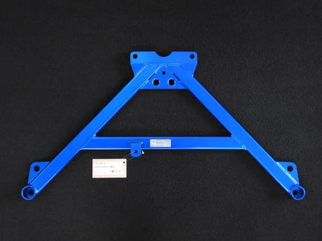 Blue metal chassis brace for JZS161 GS400 Cusco Lower Bar Type II front setup