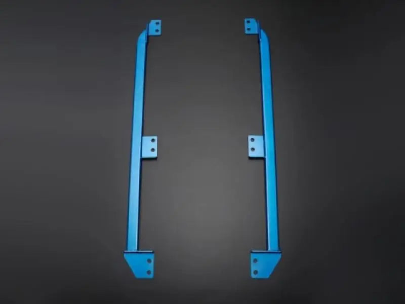 Blue metal roll cage bars from Cusco Power Brace Center for Toyota Prius 2016+