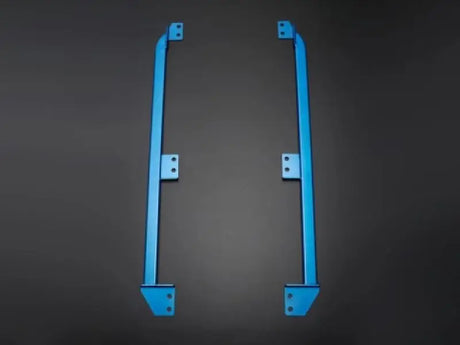 Blue metal roll cage bars from Cusco Power Brace Center for Toyota Prius 2016+