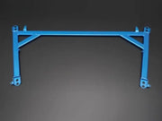 Blue metal chassis brace for Toyota Prius Cusco Power Brace Front 2016+