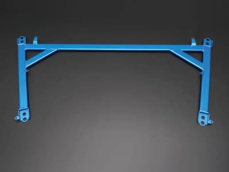 Blue metal chassis brace for Toyota Prius Cusco Power Brace Front 2016+