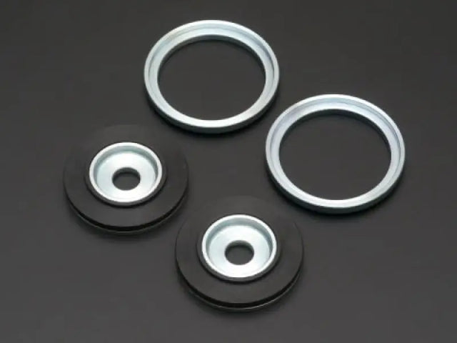 Metal and black rubber washers for Cusco rear differential mounting collar upgrade